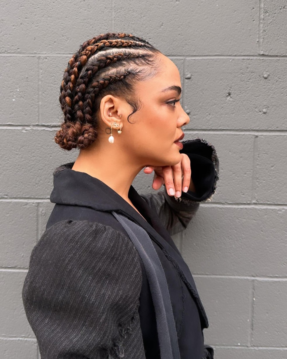 Tessa Thompson — Foto: Instagram/@lacyredway