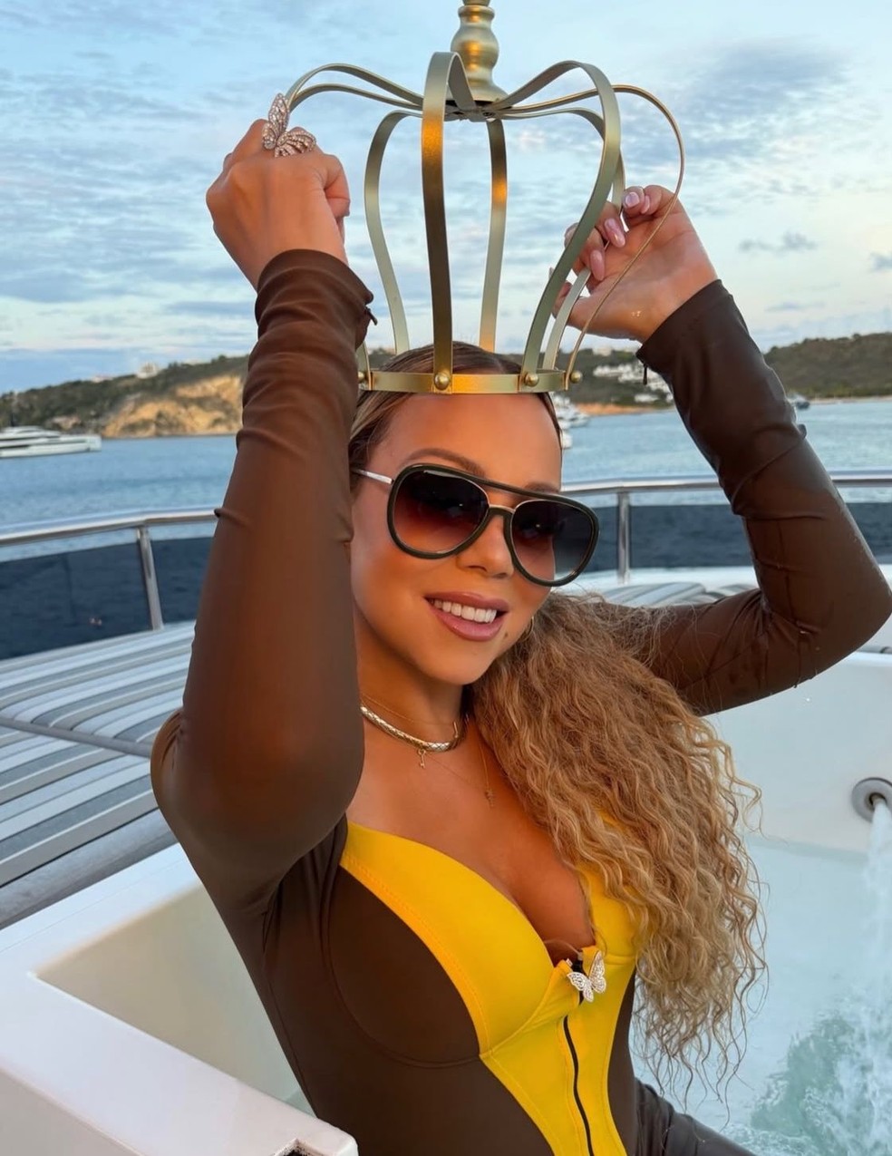 Mariah Carey — Foto: Reprodução/Instagram