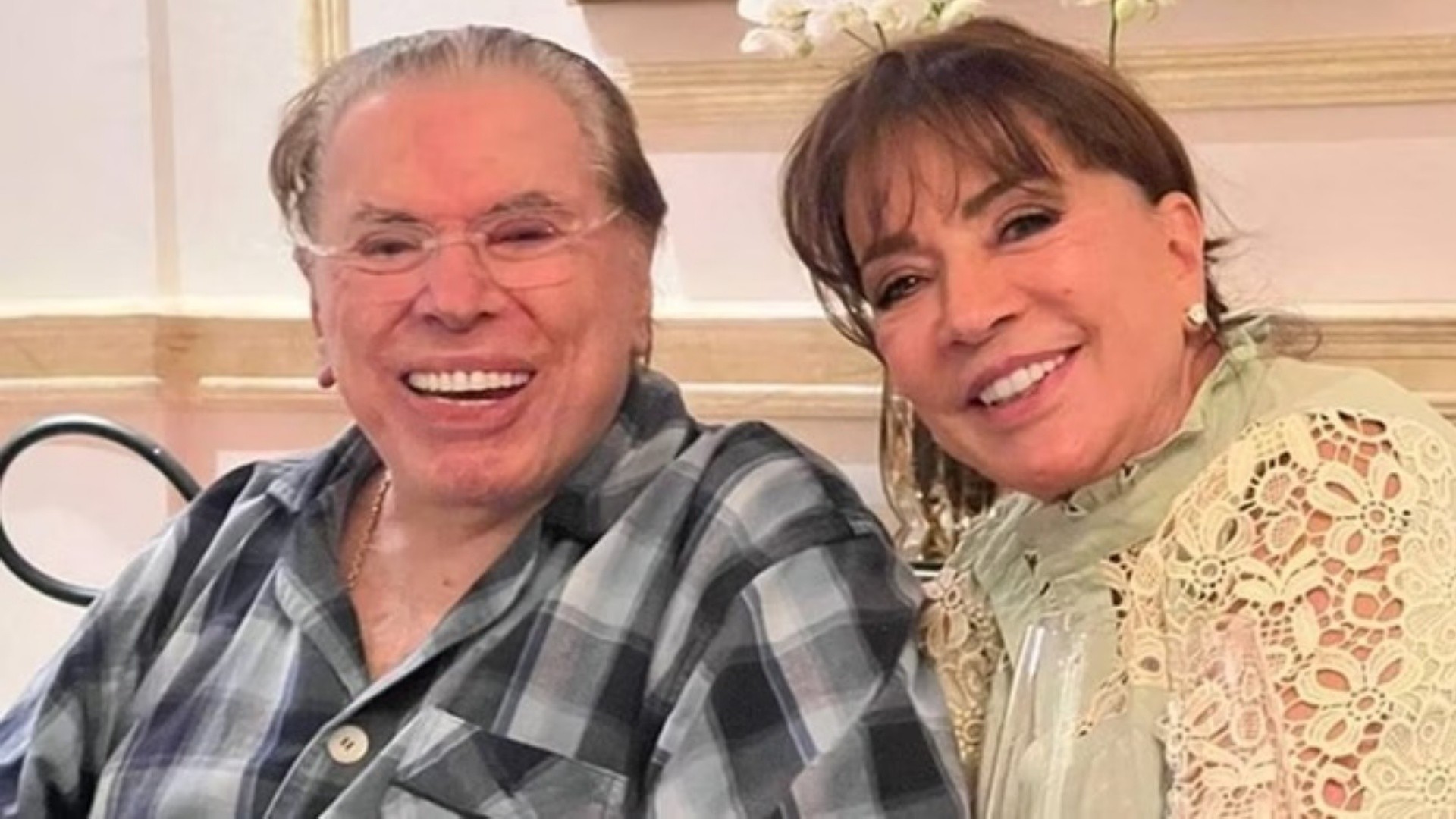 Íris Abravanel revela estado de saúde de Silvio Santos após internação por H1N1