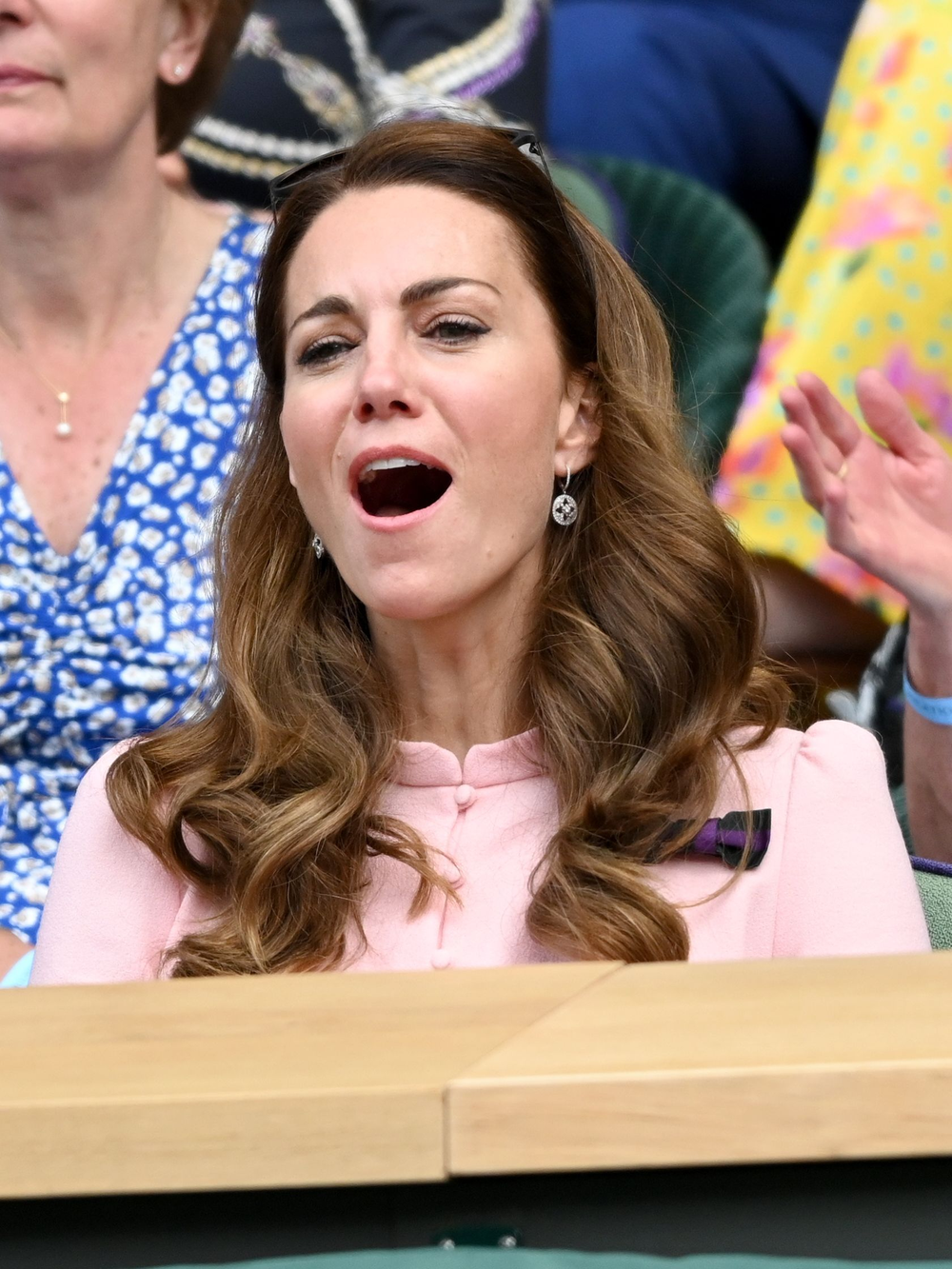 Um lembrete de que Kate Middleton é sempre a espectadora mais animada ...