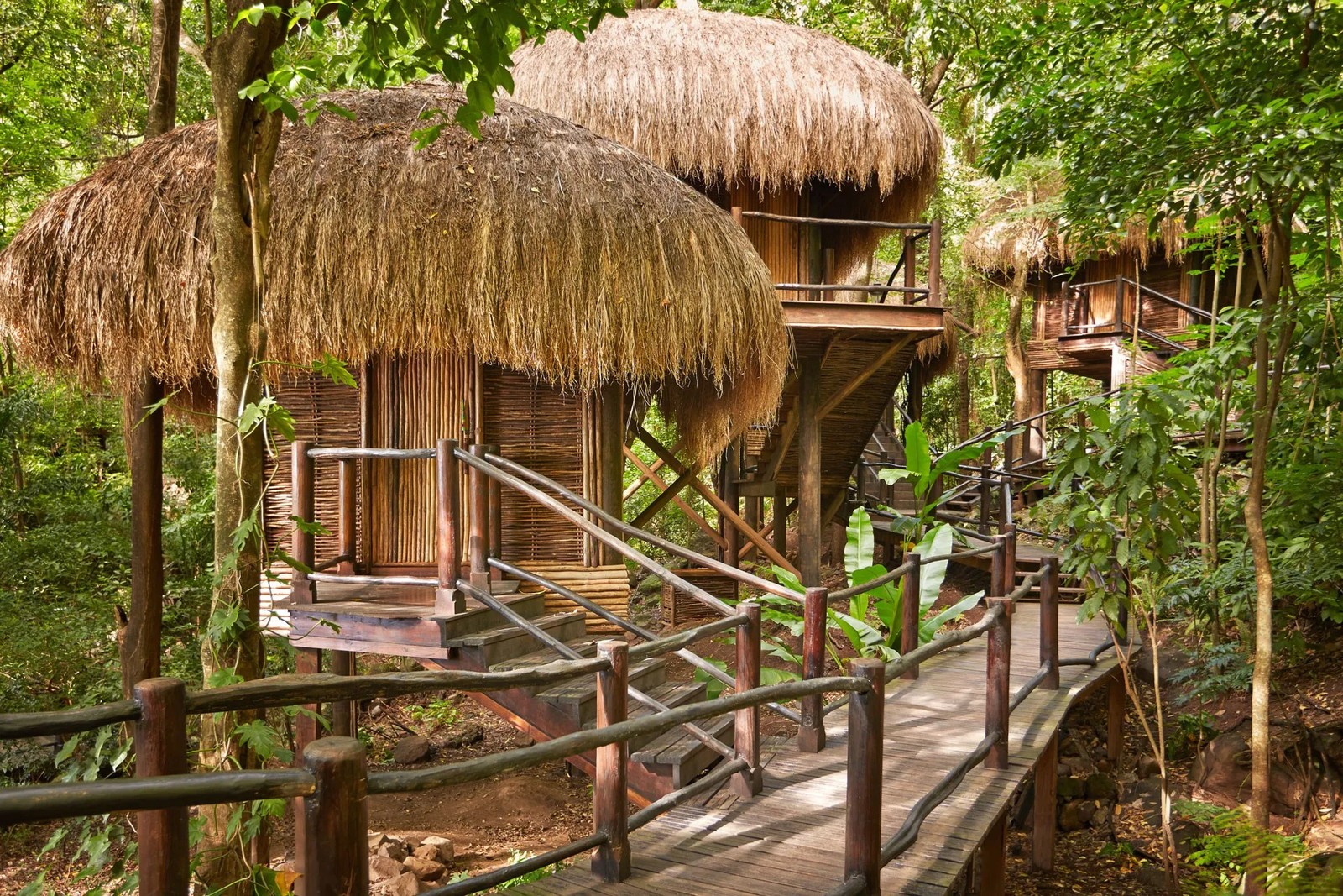 The Rainforest Spa no Viceroy Resort, Sugar Beach St Lucia — Foto: Reprodução