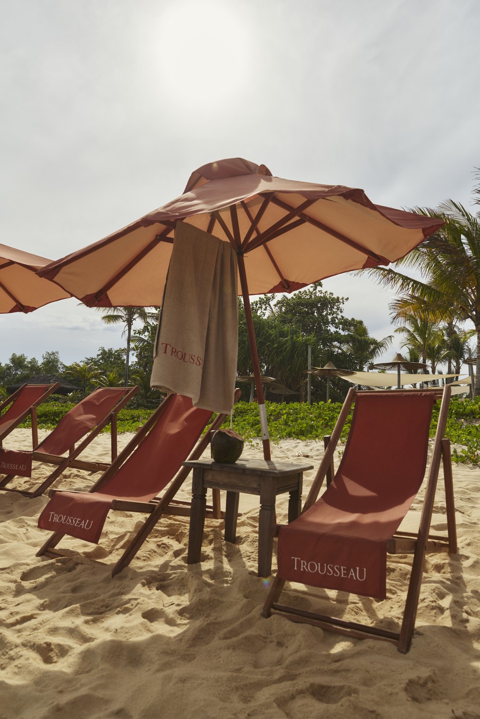 Trousseau x Beach Club Praia Flô — Foto: Divulgação