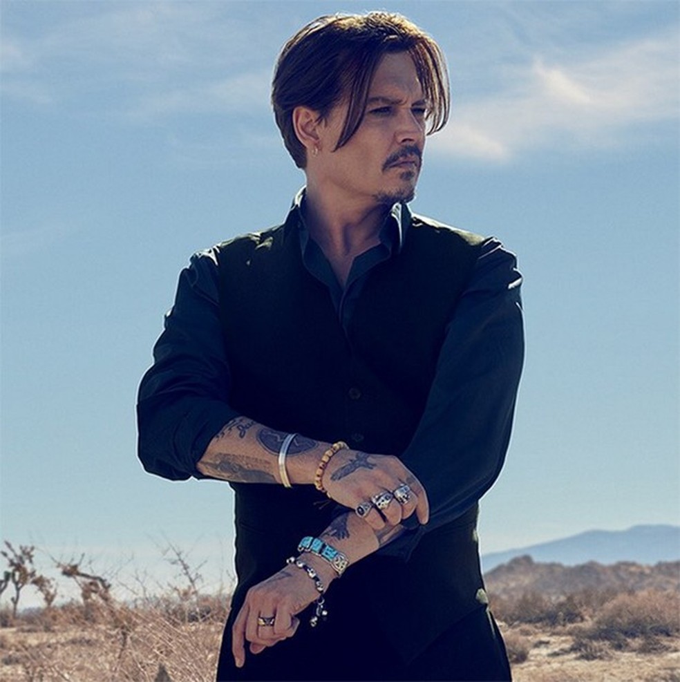 Johnny Depp (Foto: Reprodução/ Instagram) — Foto: Vogue