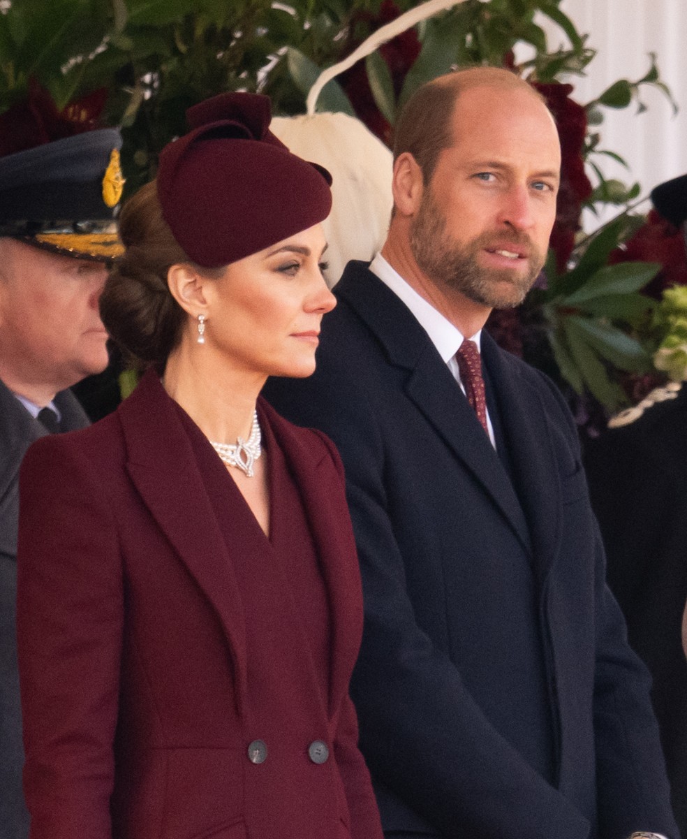 Catherine, Princess of Wales and Prince William, Prince of Wales — Foto: Getty Images