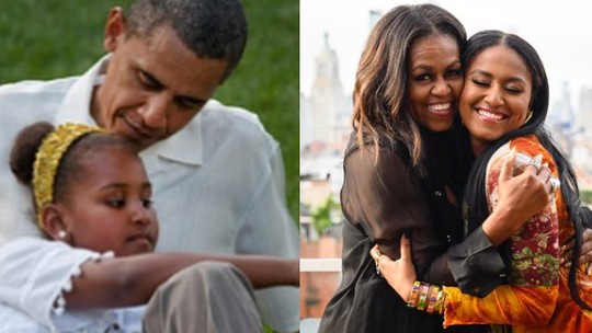 Barack e Michelle Obama postam homenagens de aniversário para filha mais nova, Sasha