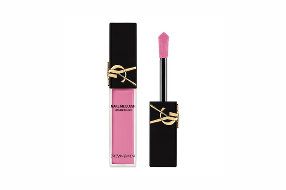 Blush líquido 66 Make Me Blush 66, da Yves Saint Laurent - Preço sugerido: R$ 399 — Foto: Reprodução