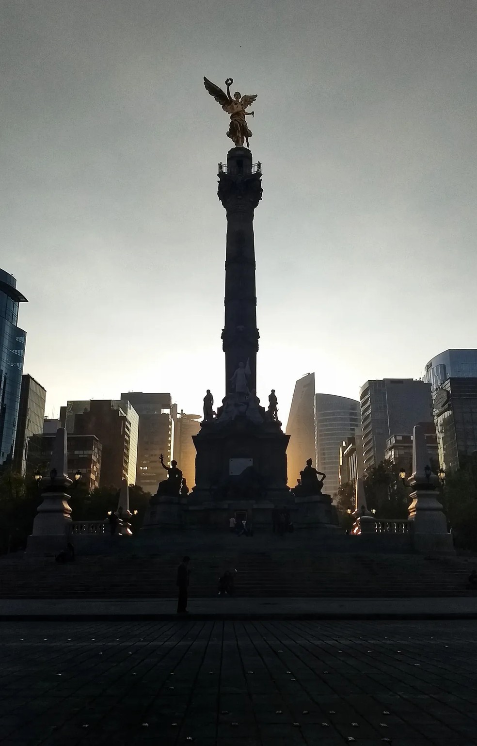 Monumento à Independência, na Cidade do México — Foto: Getty Images