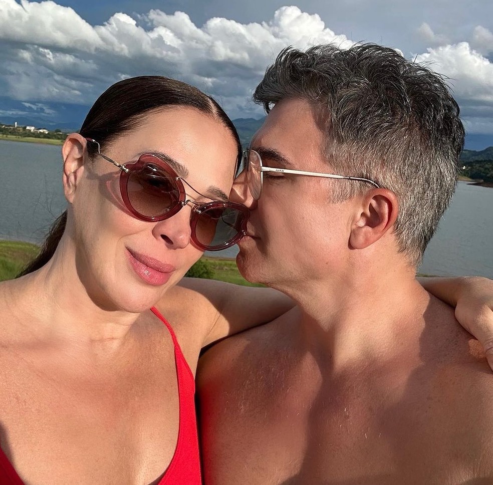 Claudia Raia e Jarbas Homem de Mello — Foto: Reprodução/Instagram