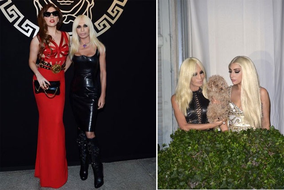 Donatella Versace revela como Lady Gaga usou vestido desfilado apenas 72  horas antes do Oscar