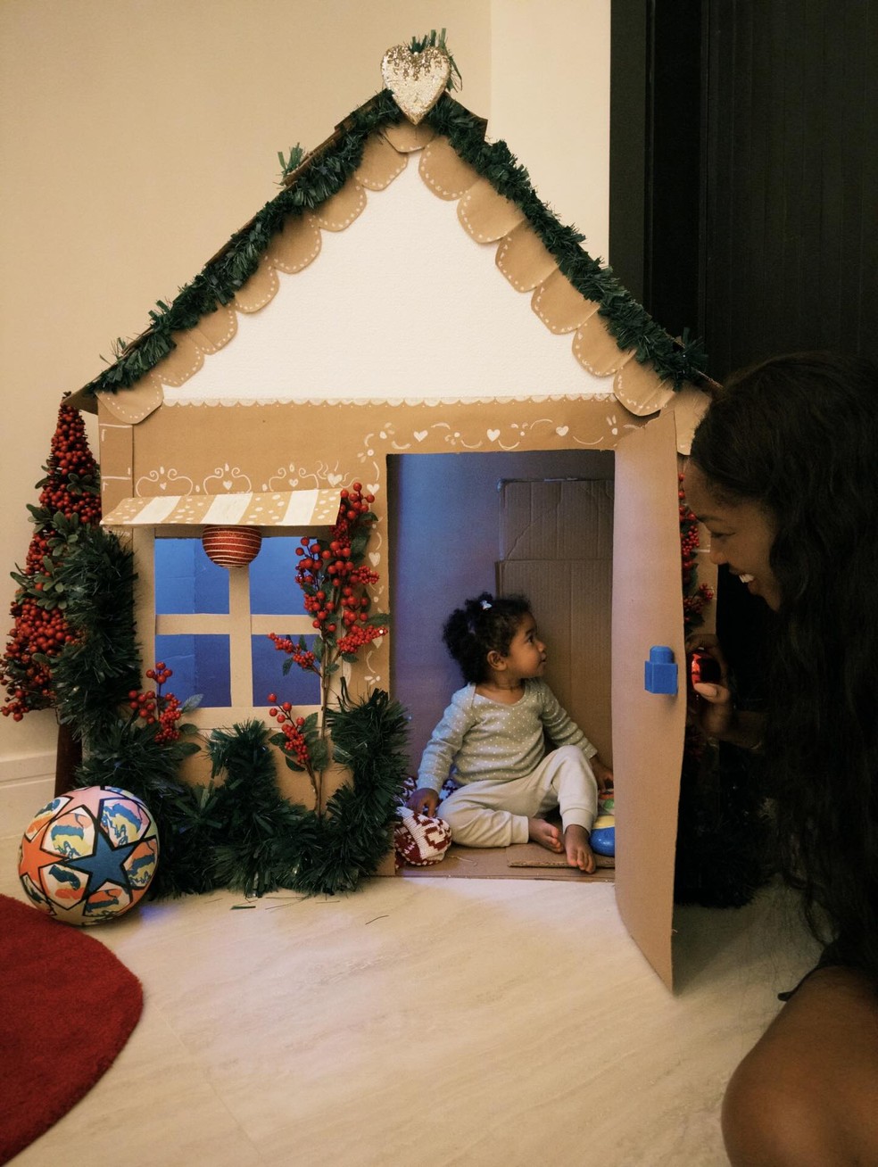 Iza compartilha novas fotos da filha, Nala — Foto: Instagram