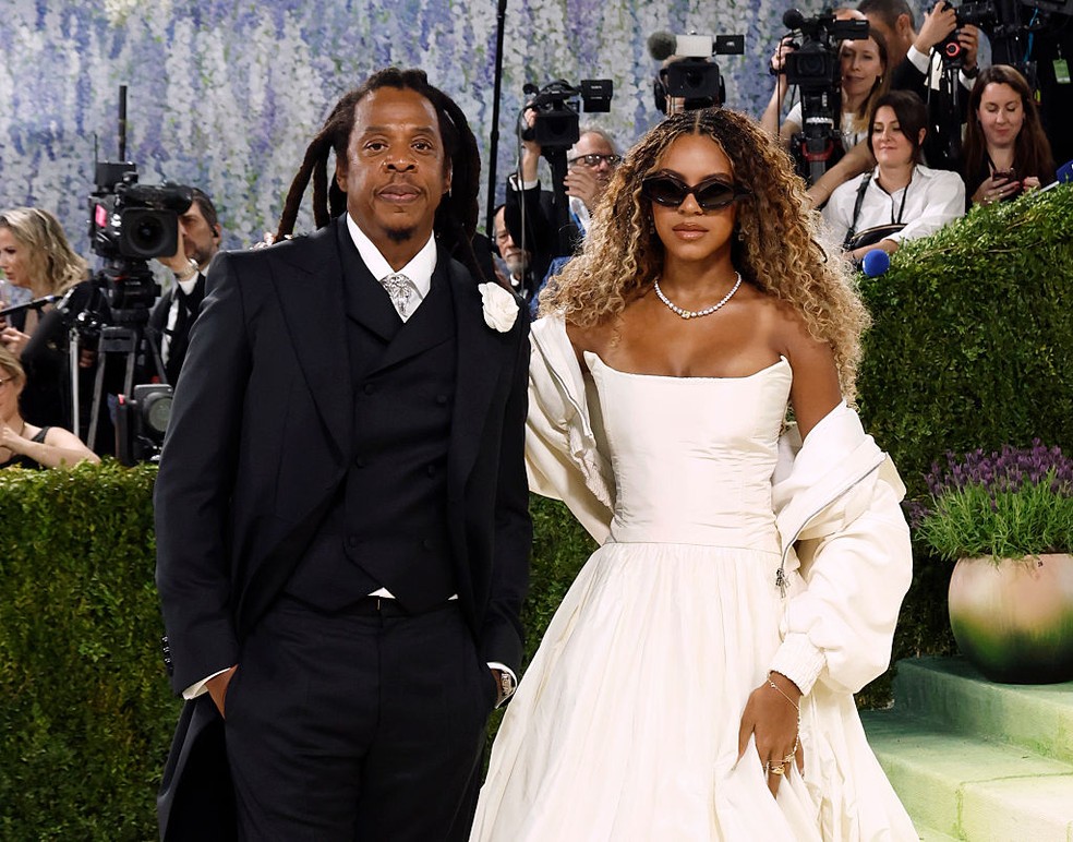 Jay-Z e Blue Ivy — Foto: GettyImages