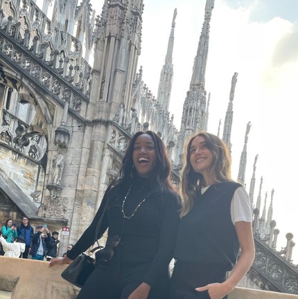 Iza e Sasha Milão — Foto: Reprodução/Instagram