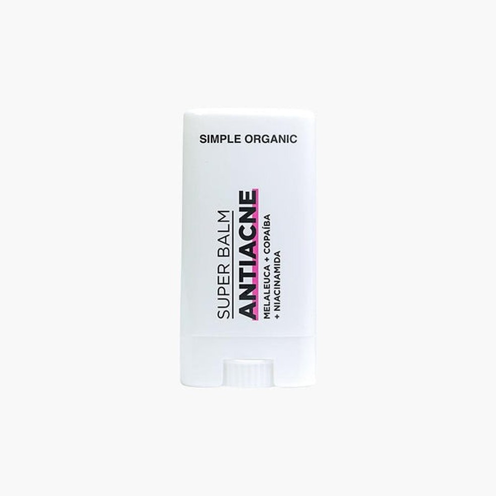 Super Balm Antiacne, Simple Organic — Foto: Divulgação
