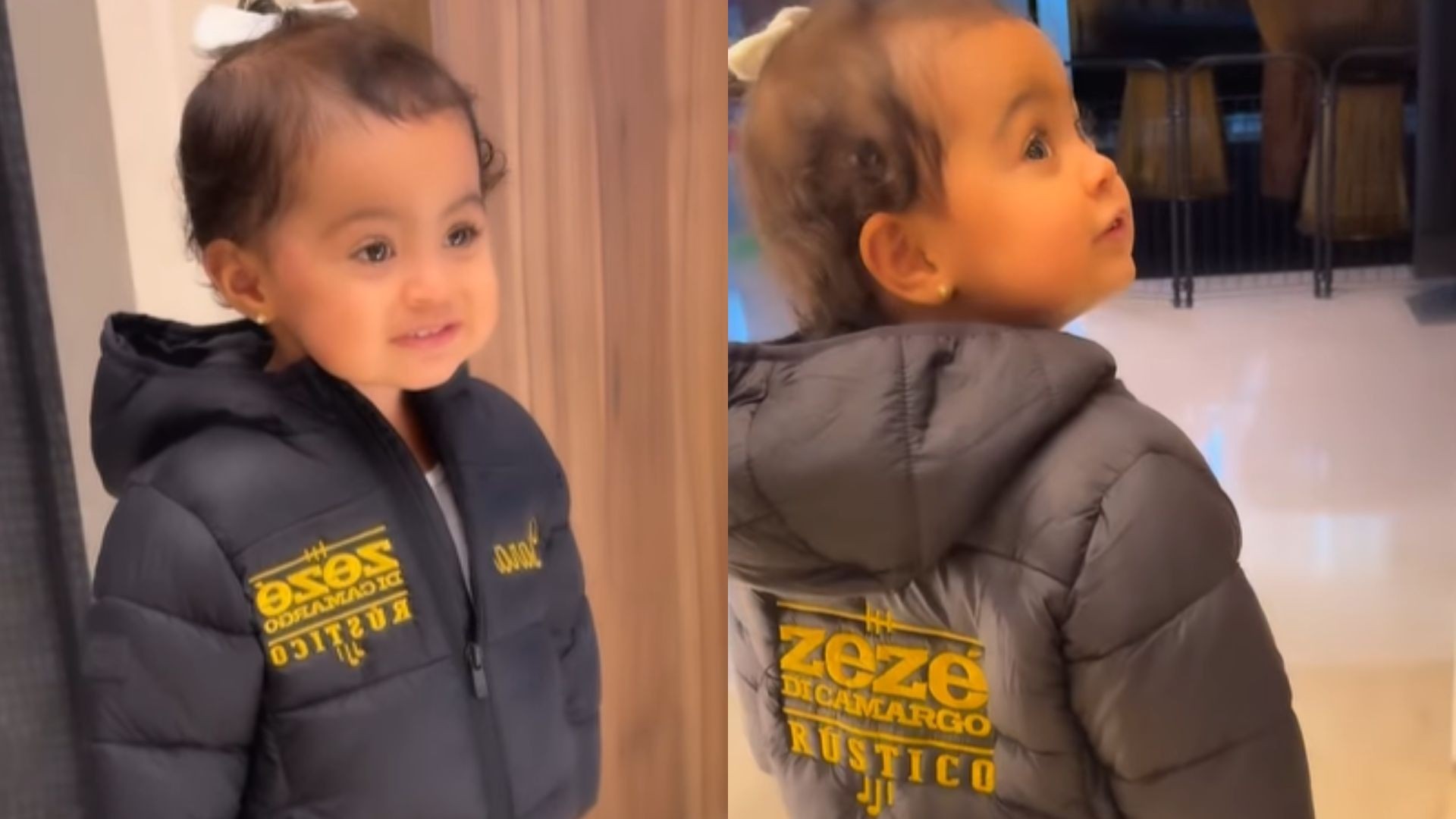 Filha de Zezé Di Camargo e Graciele Lacerda encanta a web com look personalizado para show: 