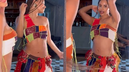 Gleici Damasceno arranca elogios dos fãs com novo vídeo dançando de frente ao espelho