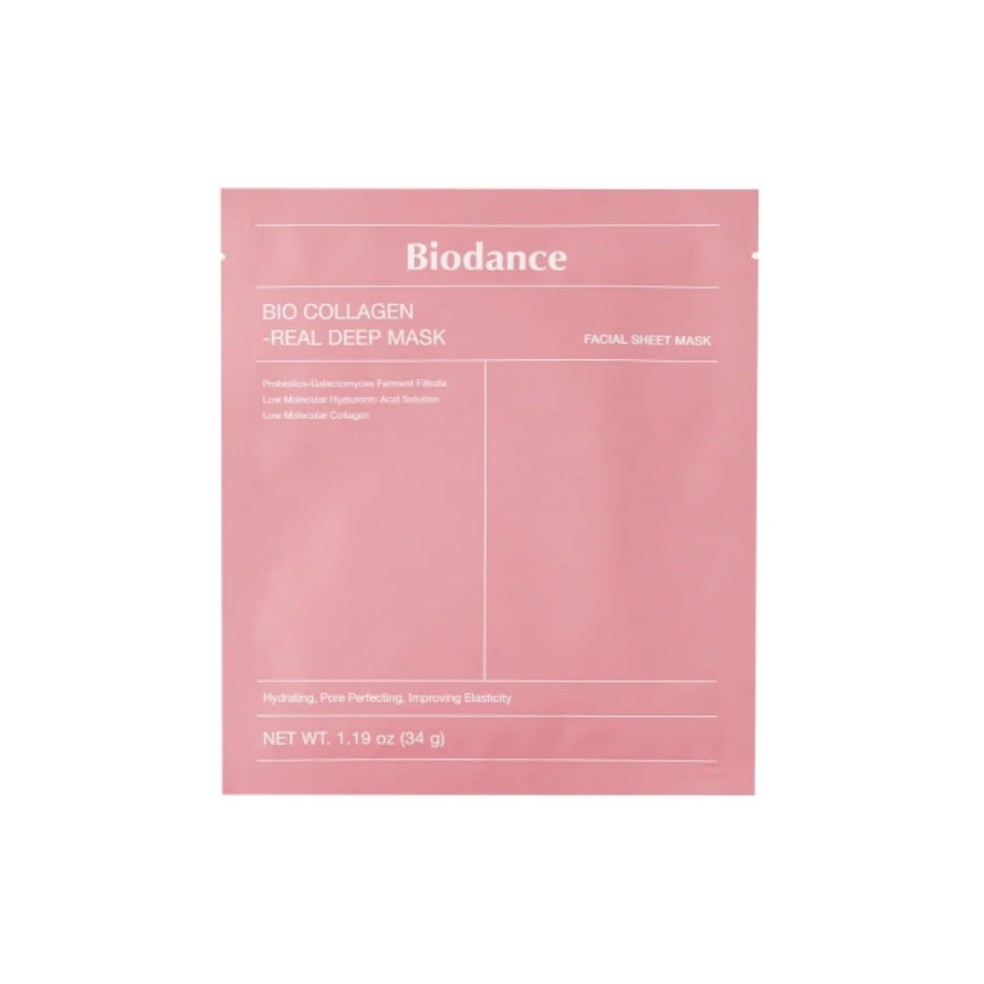 Máscara facial Bio Collagen, Biodance — Foto: Reprodução