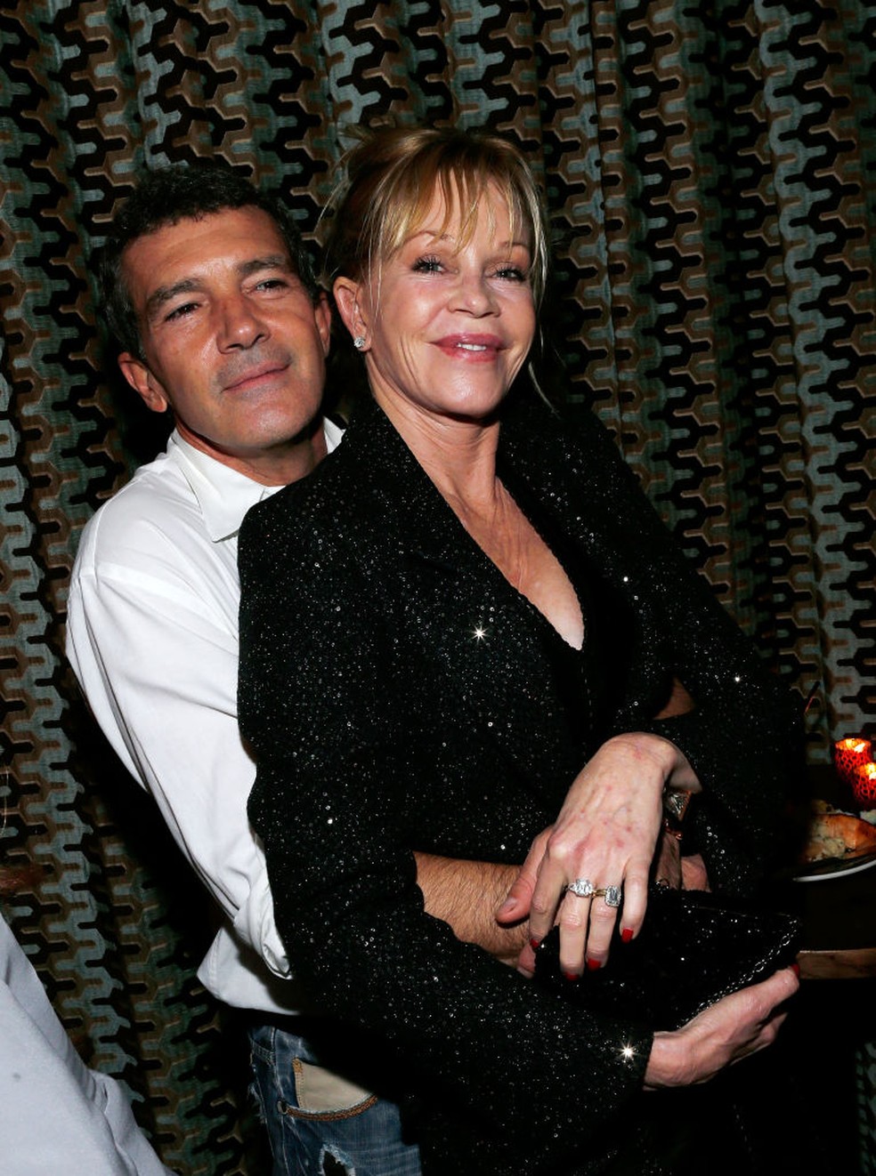 Antonio Banderas e Melanie Griffith — Foto: GettyImages