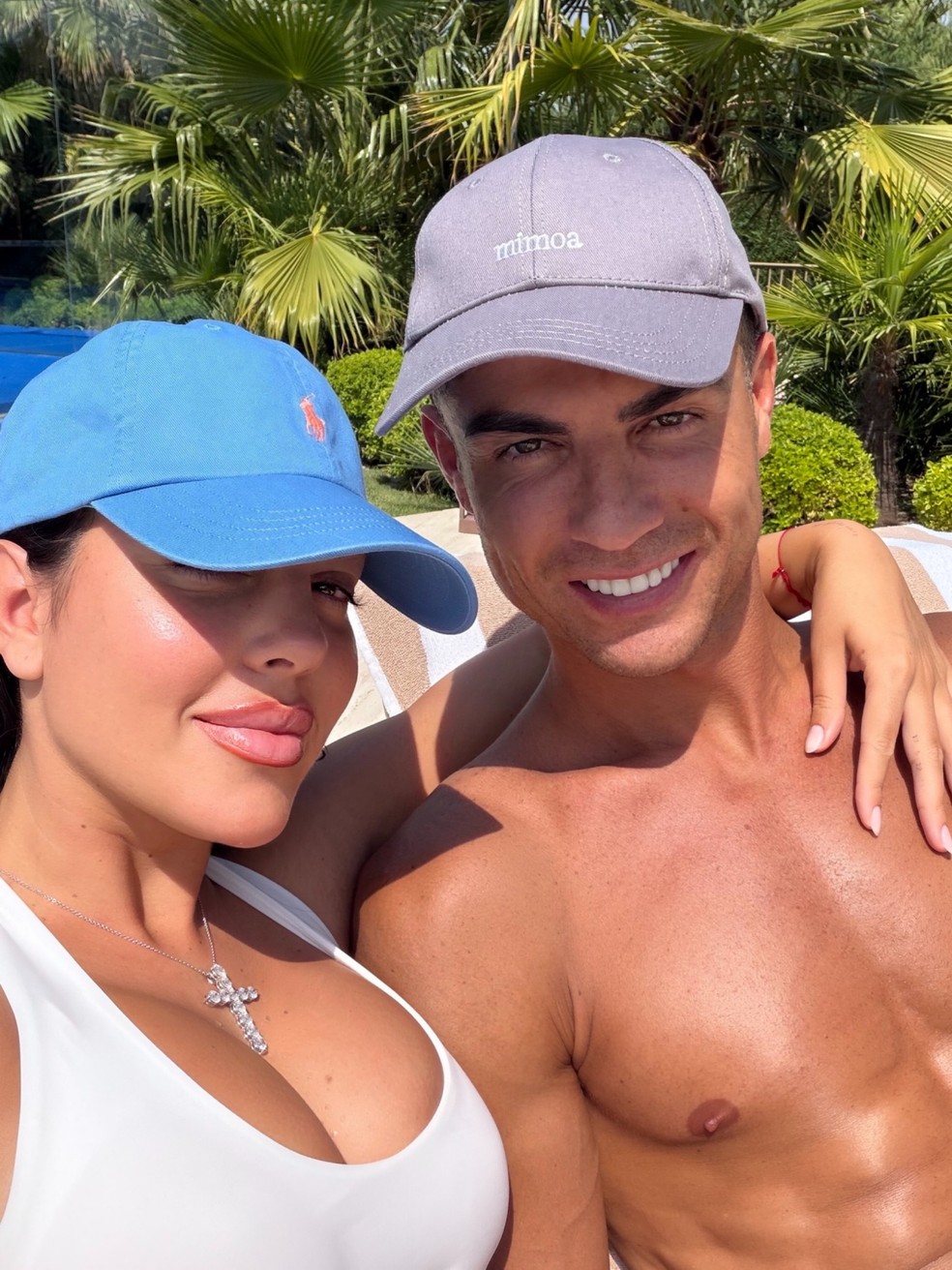 Georgina Rodríguez e Cristiano Ronaldo — Foto: Instagram