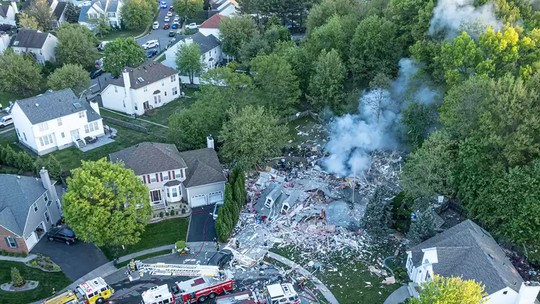 Casa explode e deixa um morto e um gravemente ferido nos EUA