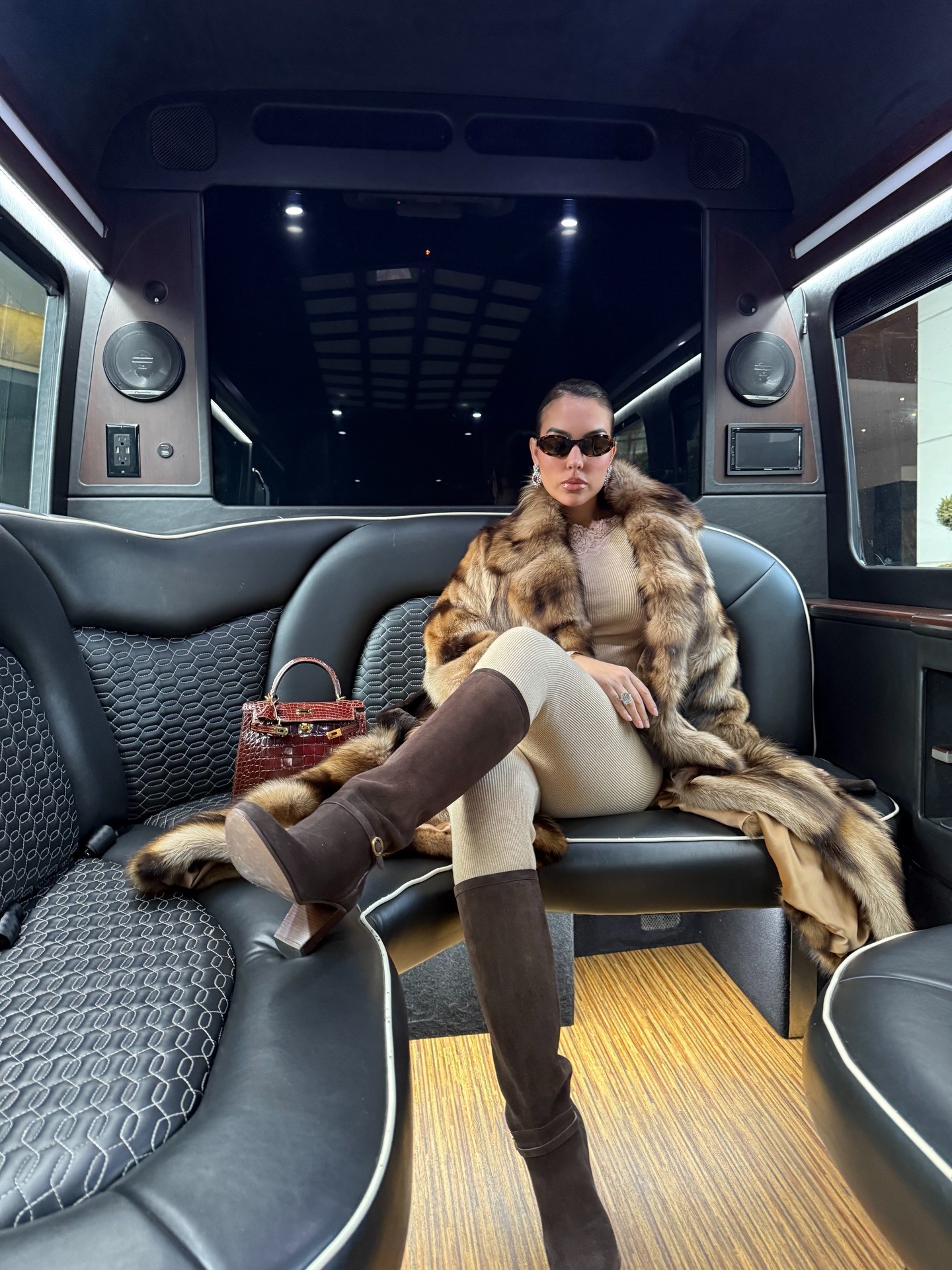 Georgina Rodríguez mostra detalhes de sua viagem aos EUA