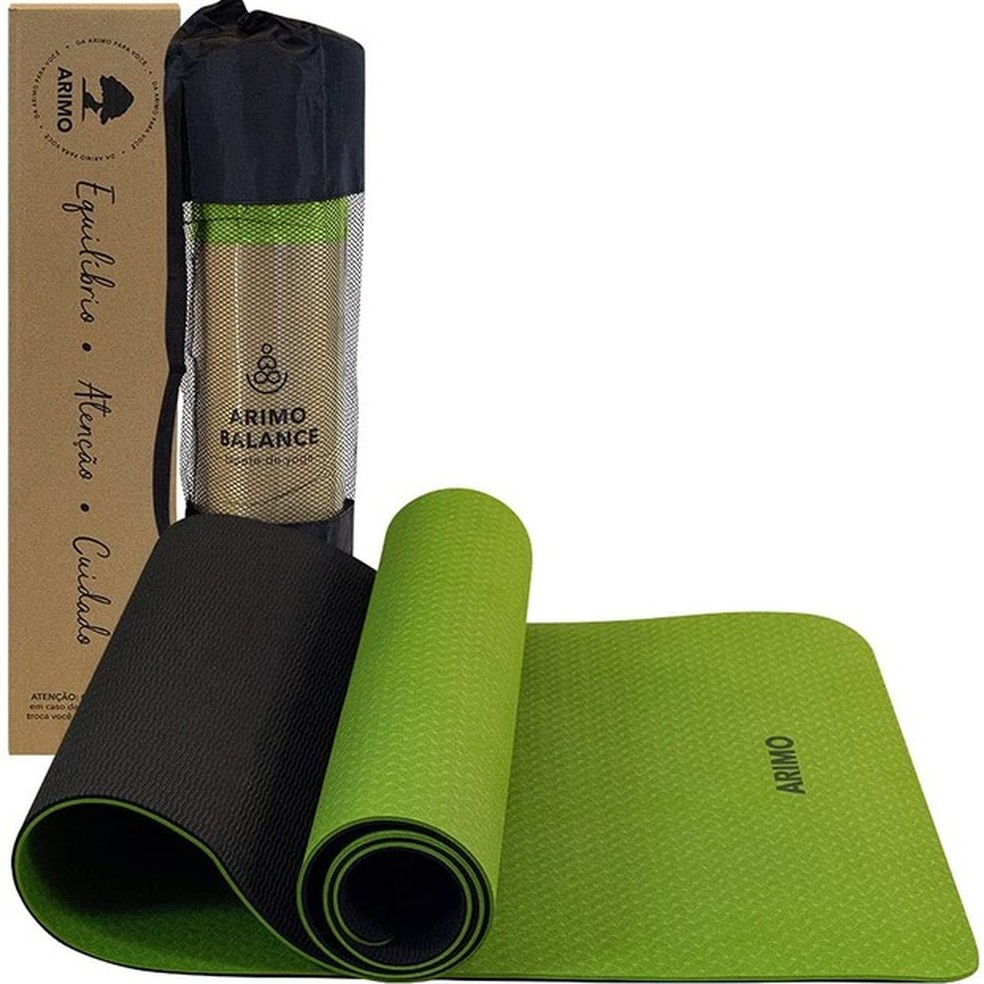 Tapete Yoga Mat Antiderrapante e Biodegradável, Arimo (Foto: Reprodução) — Foto: Vogue