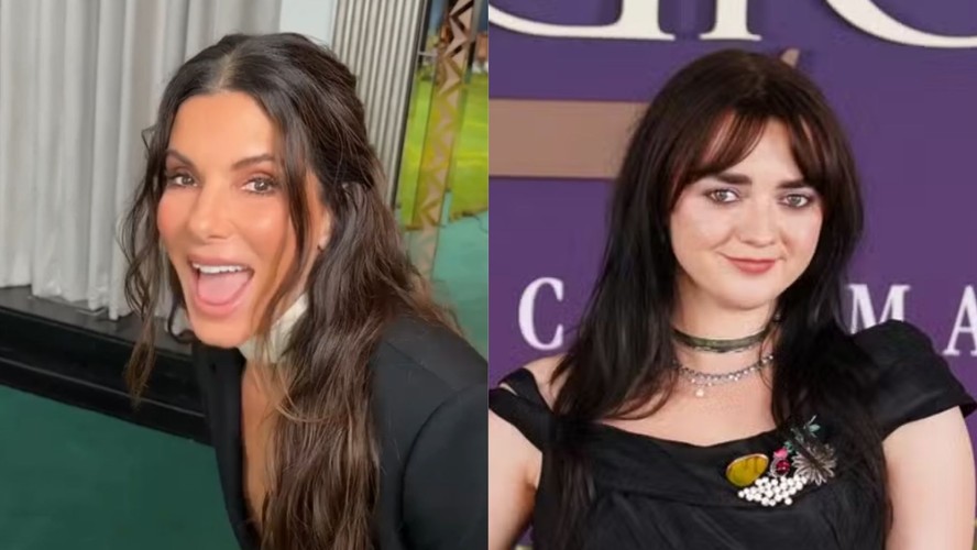 Sandra Bullock se derrete por Maisie Williams após atriz recriar seus ...
