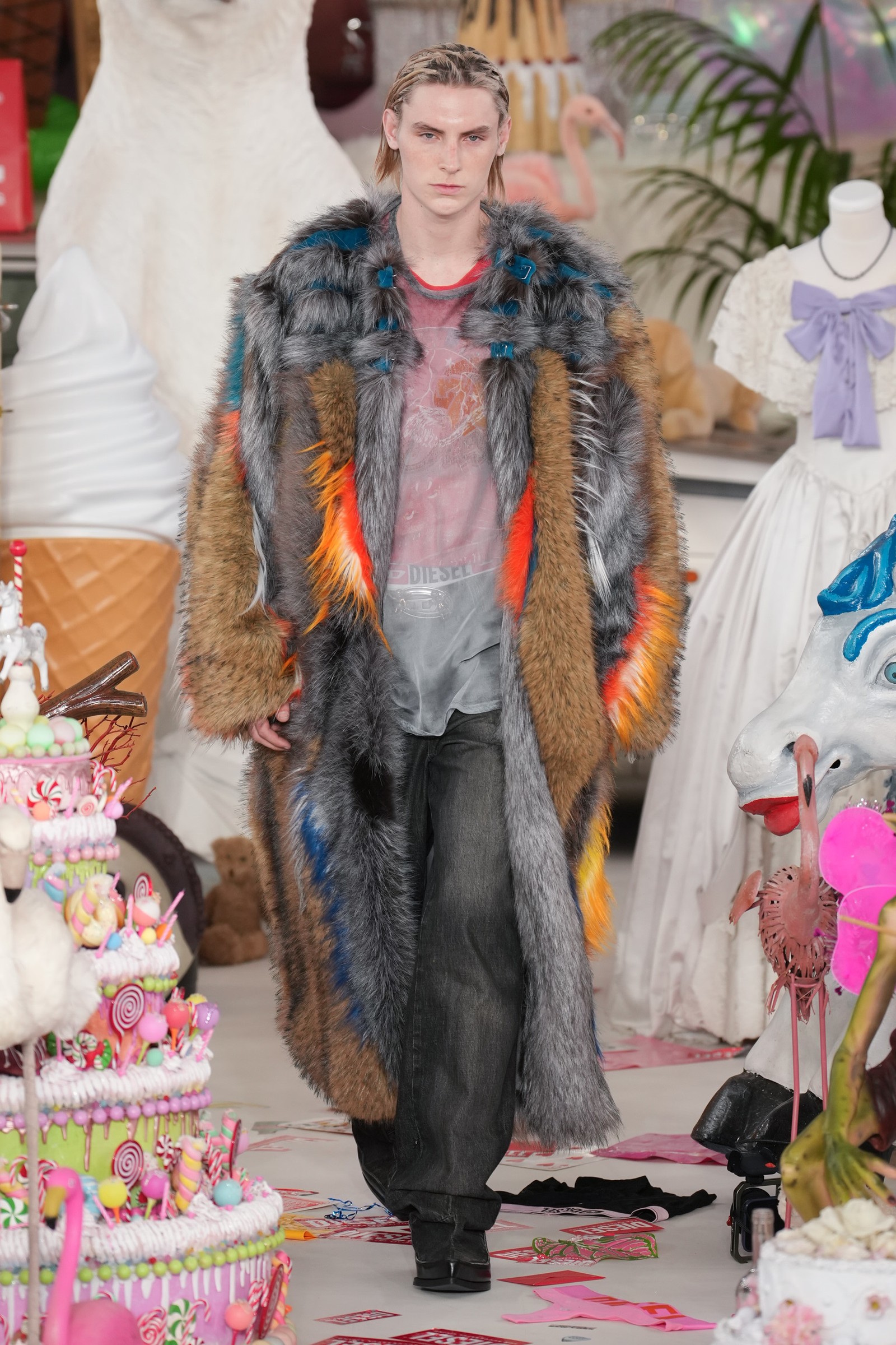 Diesel | Milão | Inverno 2026 — Foto: Launchmetrics Spotlight