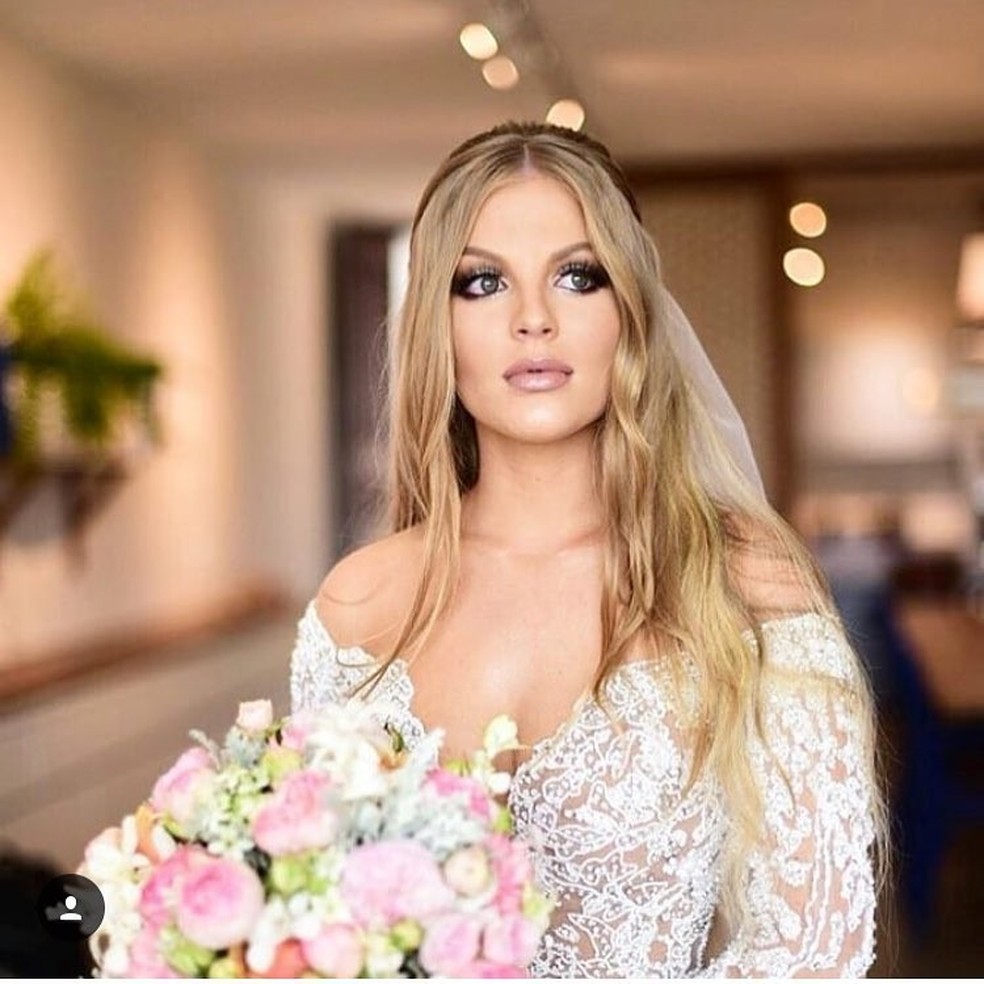 Luísa pronta para o casamento com Whindersson Nunes (Foto: Reprodução/Instagram) — Foto: Vogue