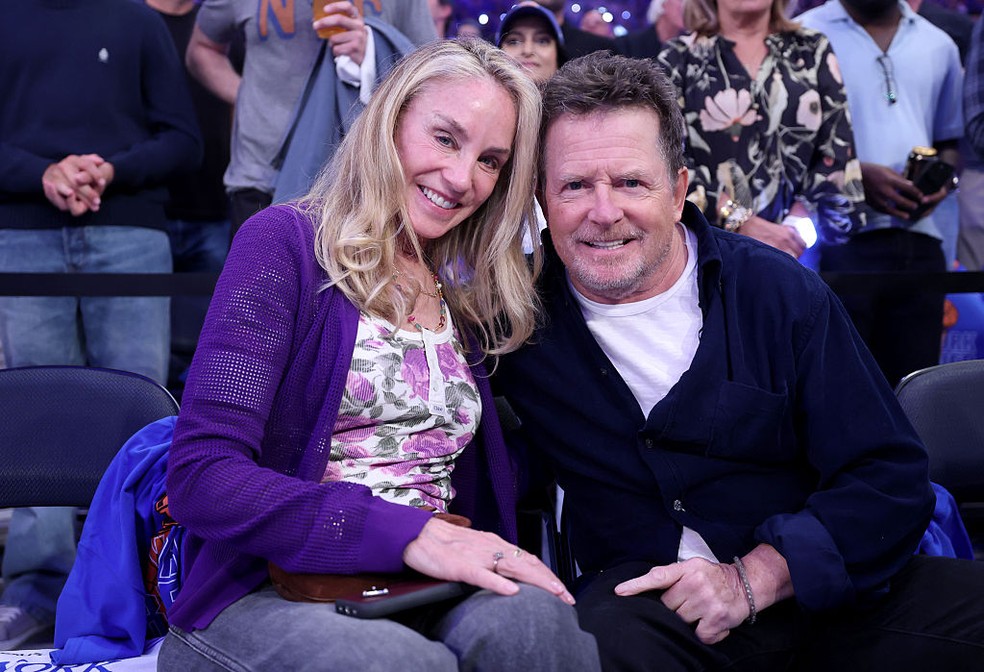 Michael J. Fox e Tracy Pollan — Foto: GettyImages