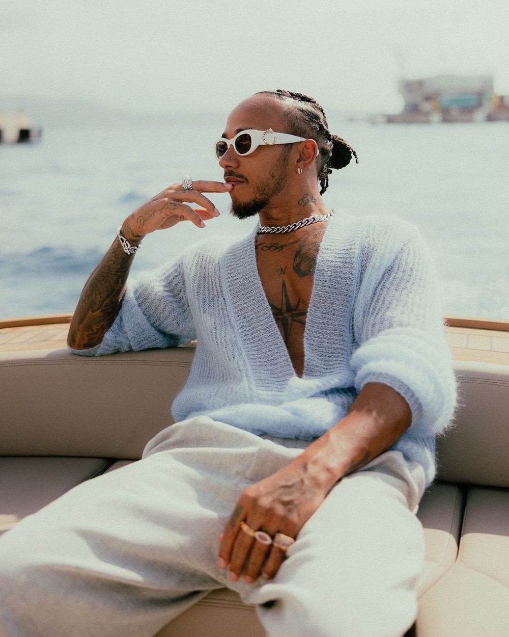 A$AP Rocky, Pharrell Williams, Lewis Hamilton e Colman Domingo: quem ...