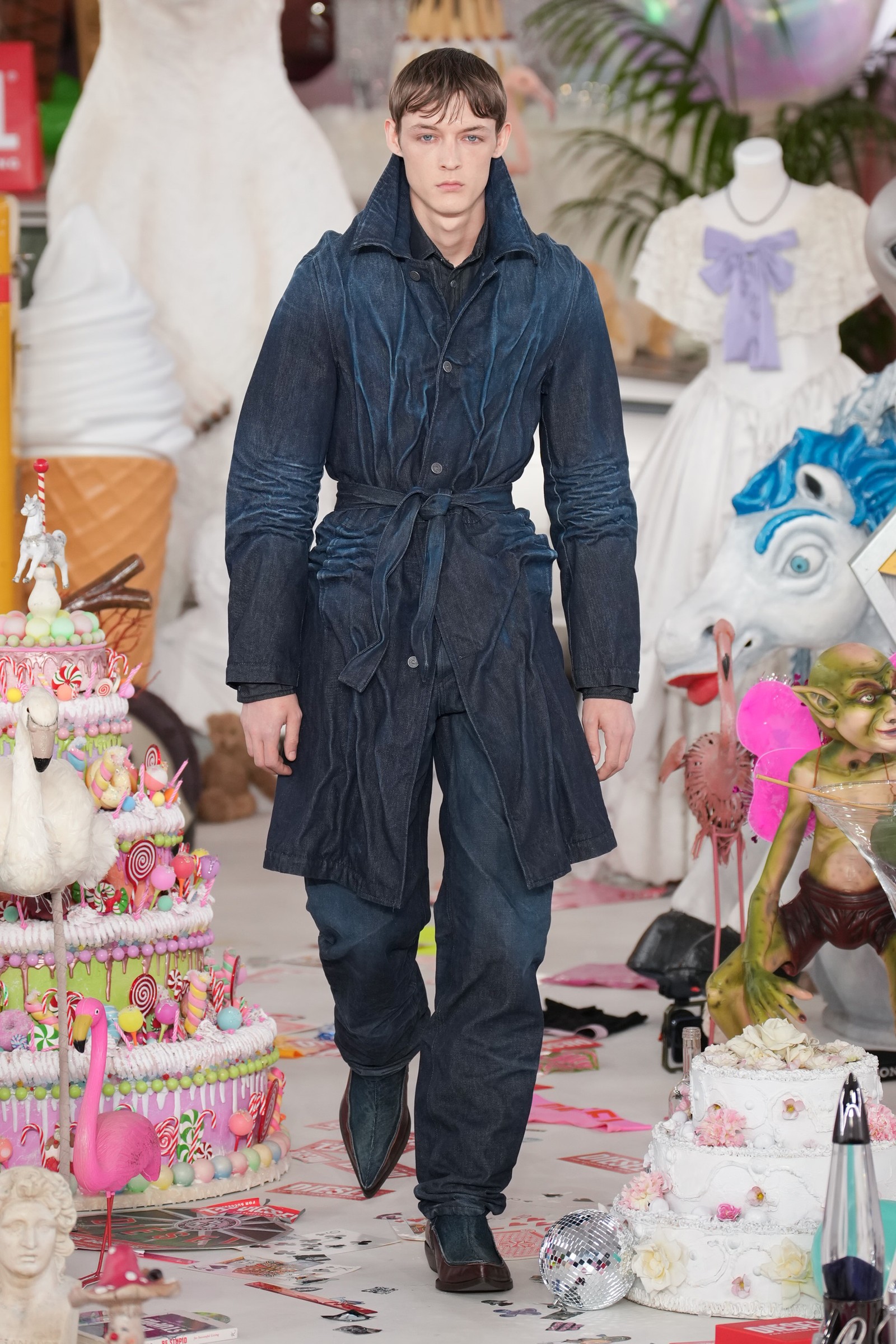 Diesel | Milão | Inverno 2026 — Foto: Launchmetrics Spotlight