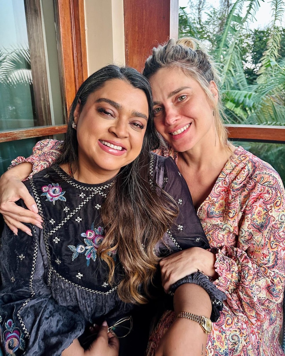 Preta Gil se derrete por Carolina Dieckmann