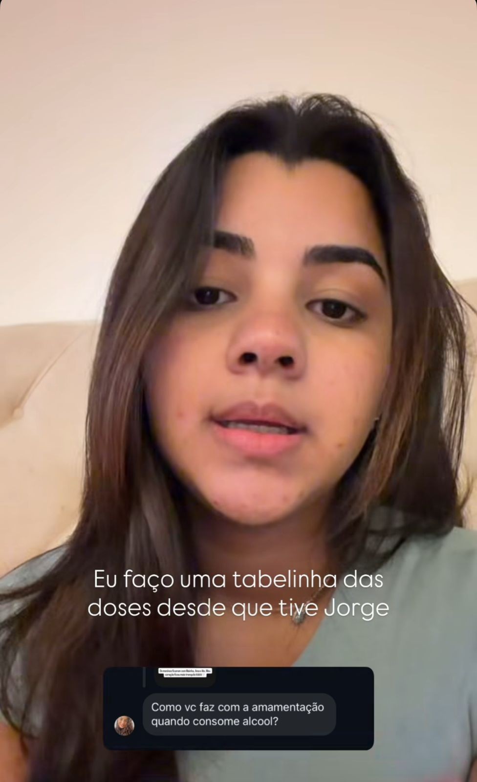 Ary Mirelle responde comentários sobre beber álcool durante período de amamentação
