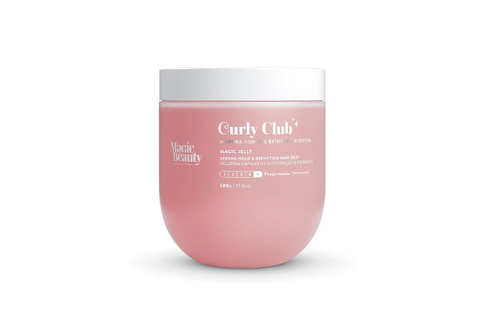 Gelatina modeladora Curly Club, Magic Beauty — Foto: Reprodução