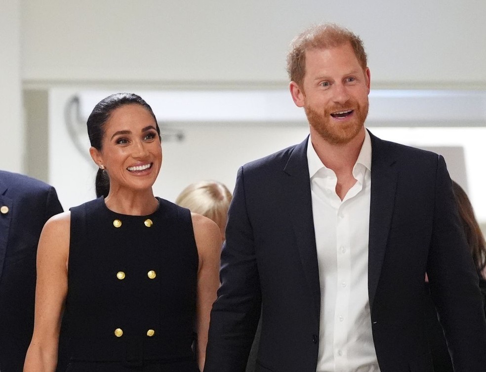 Meghan Markle e Príncipe Harry  — Foto: Getty Images