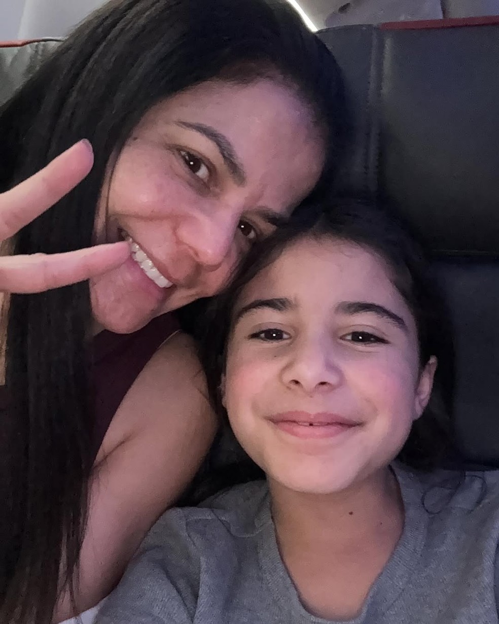 Nivea Stelmann lembra aniversário da filha — Foto: reprodução/instagram