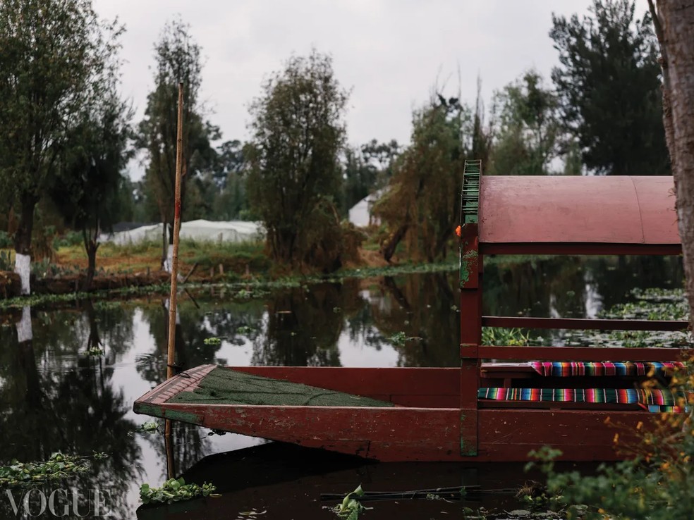 As trajineras de Xochimilco, no México. — Foto: Molly Zaidman