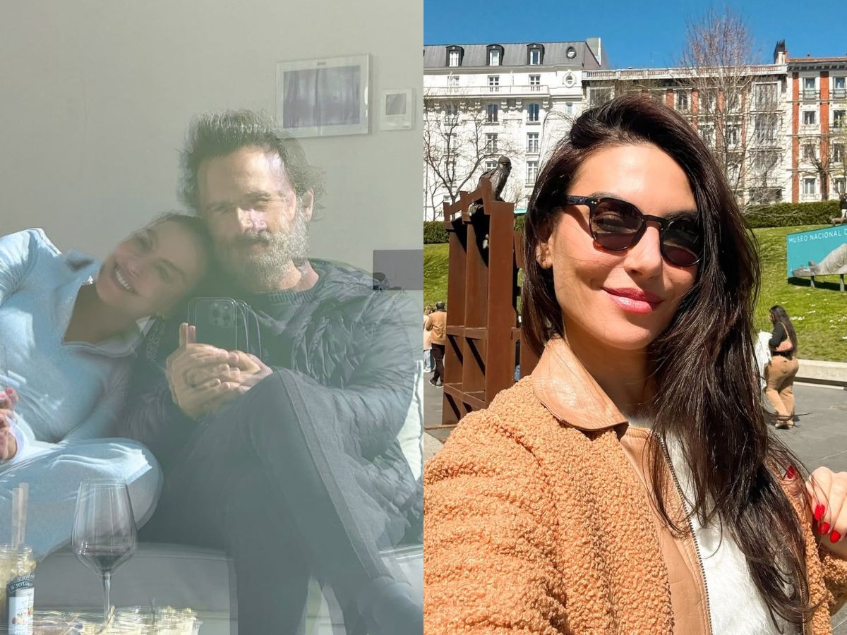 Mel Fronckowiak abre álbum de viagem à Madrid com Rodrigo Santoro: 