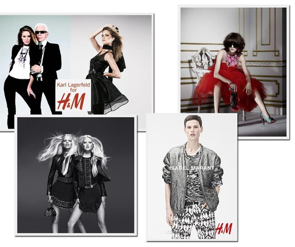 H&M lança livro comemorando 10 anos de colaborações com grifes, Moda