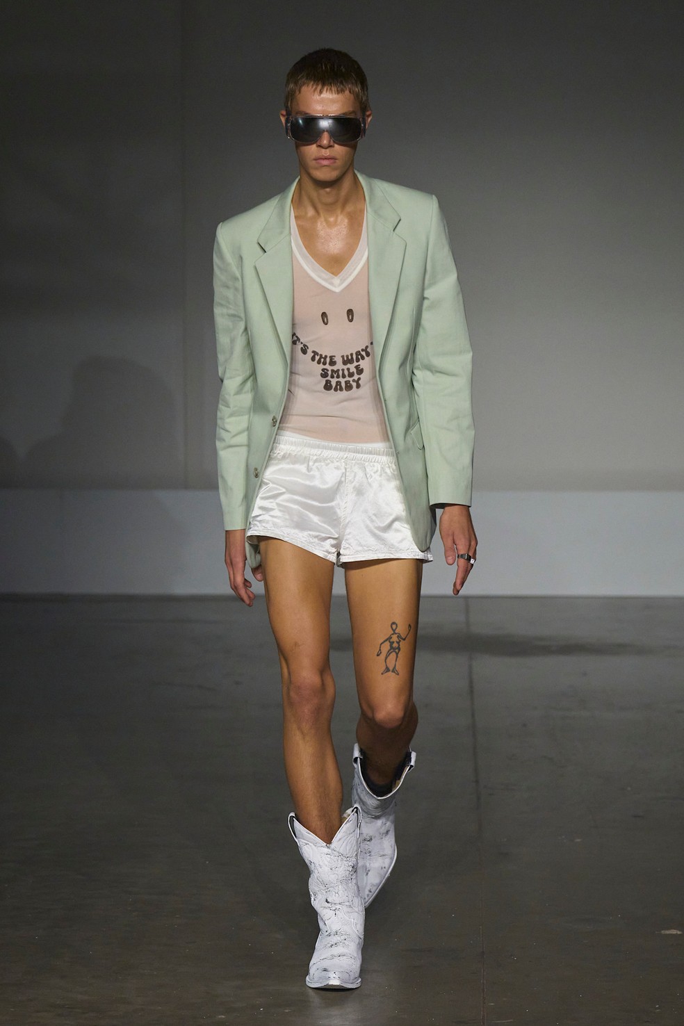MM6 Maison Margiela primavera-verão 2025 — Foto: Launchmetrics Spotlight