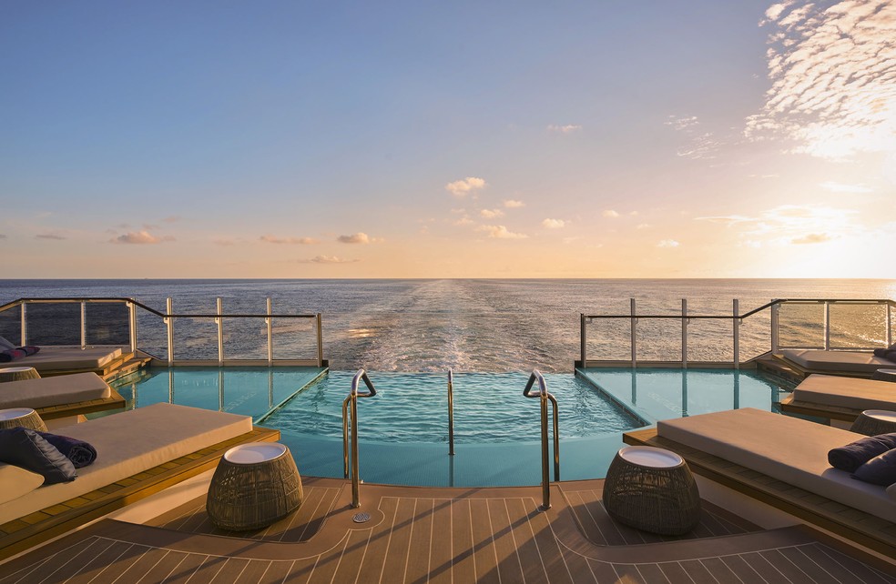 Navio da Explora Journeys, marca de viagens oceânicas do Grupo MSC — Foto: Divulgação