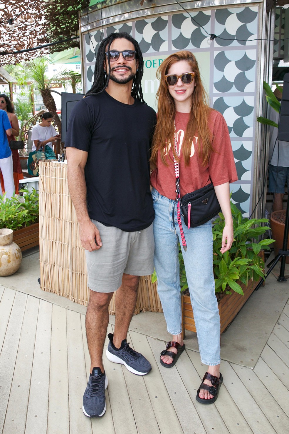 S&eacute;rgio Malheiros e Sophia Abrah&atilde;o &mdash; Foto: Roberto Filho