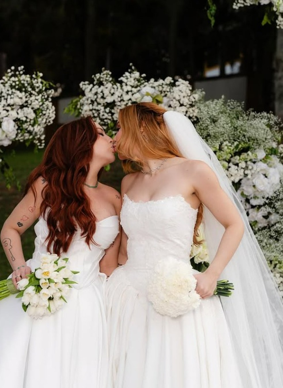 Mari Fernandez e Júlia Ribeiro — Foto: Reprodução/Instagram