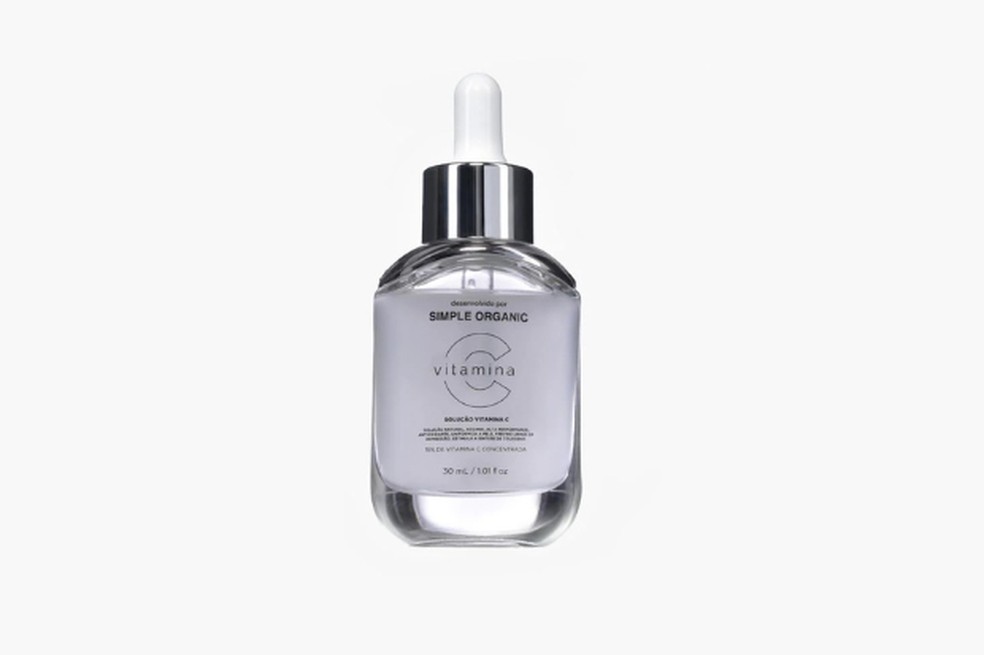 Sérum Vitamina C, Simple Organic — Foto: Reprodução