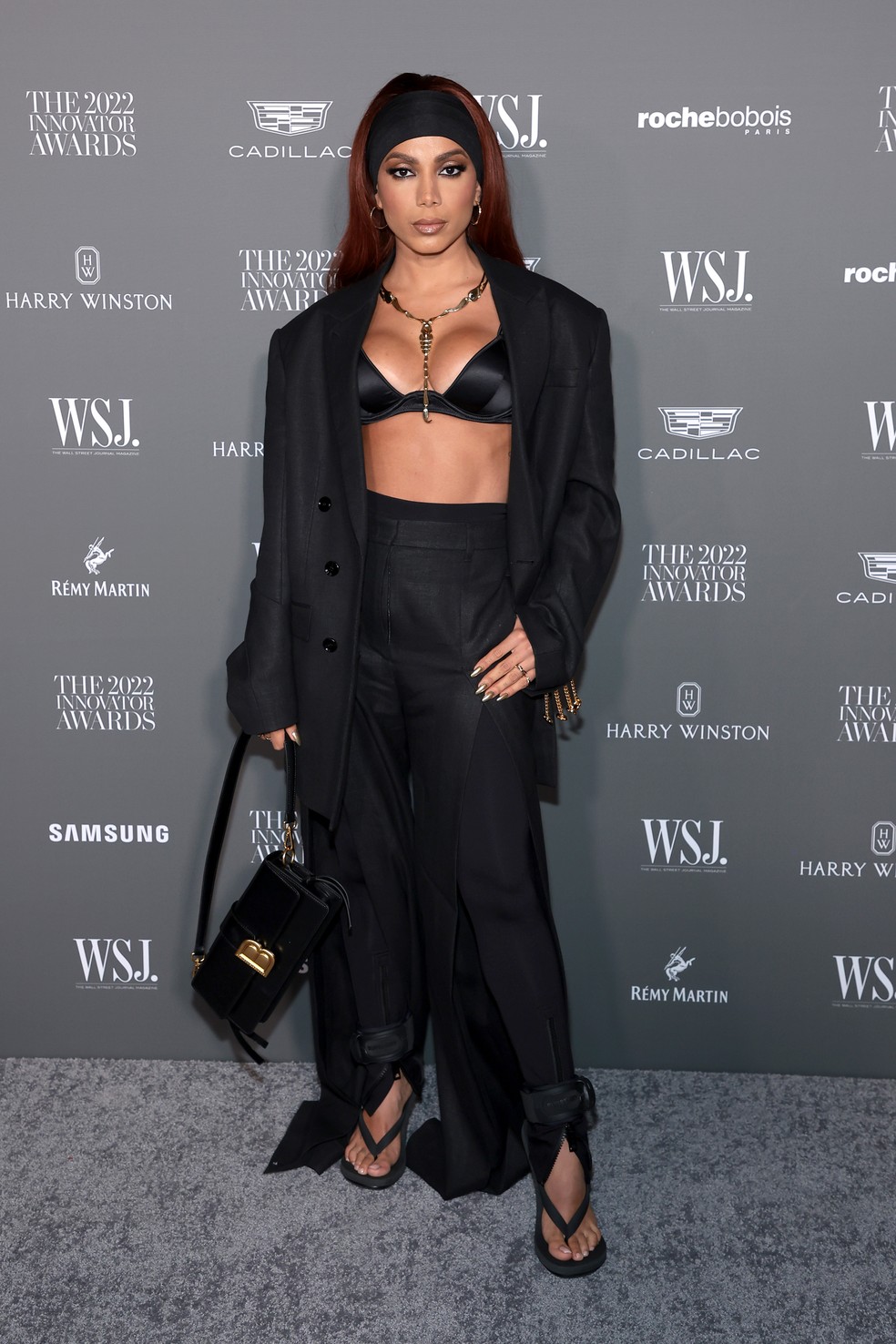 Anitta frequenta o WSJ. Magazine 2022 Innovator Awards no Museu de Arte Moderna em 02 de novembro de 2022 em Nova York — Foto: Getty Images