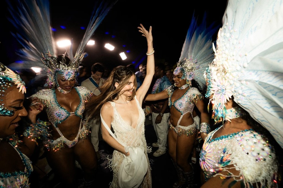Casamento Giulia Be e Conor Kennedy — Foto: Rod Sack