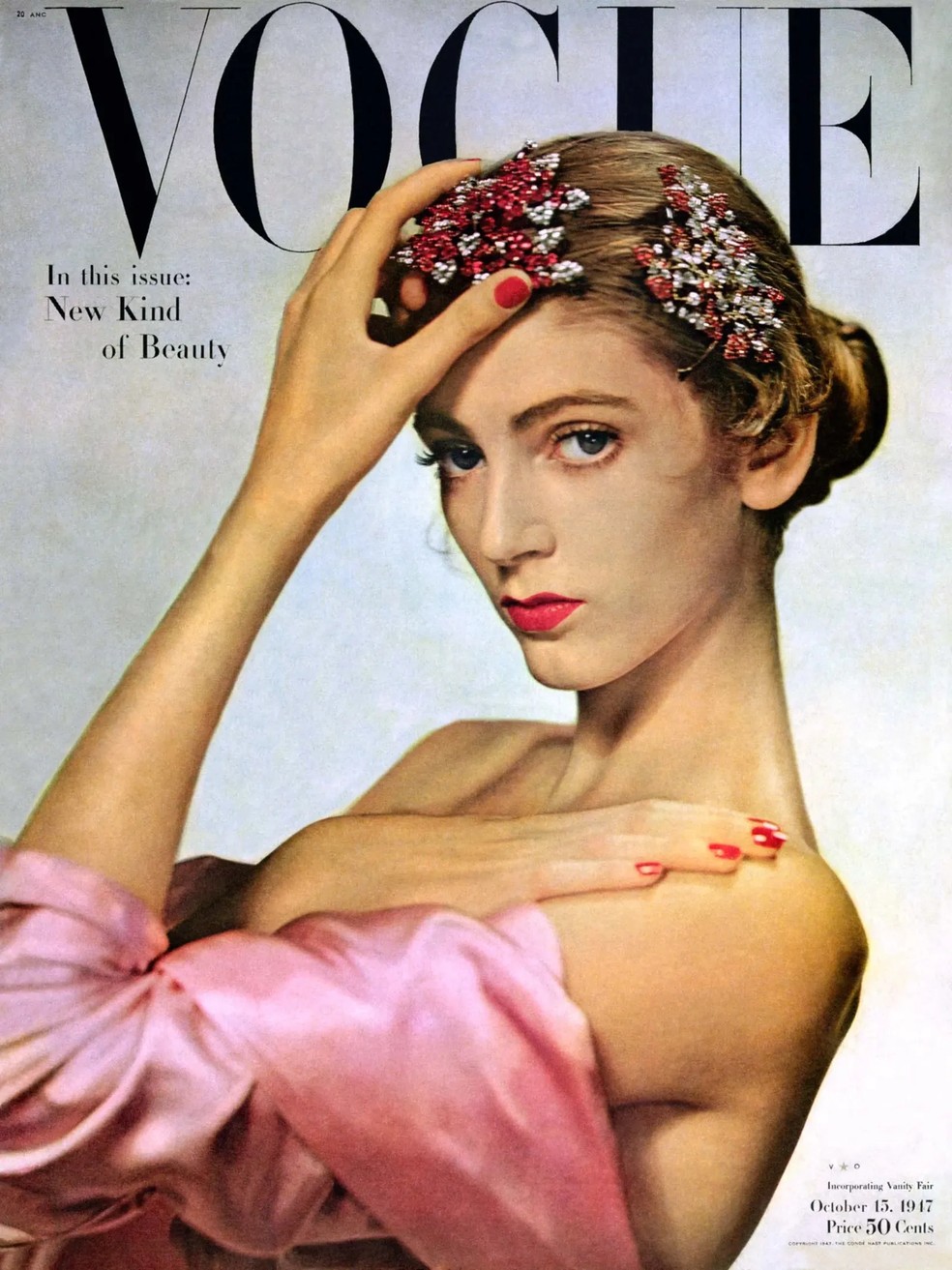 Vogue, outubro 1947 — Foto: Reprodução