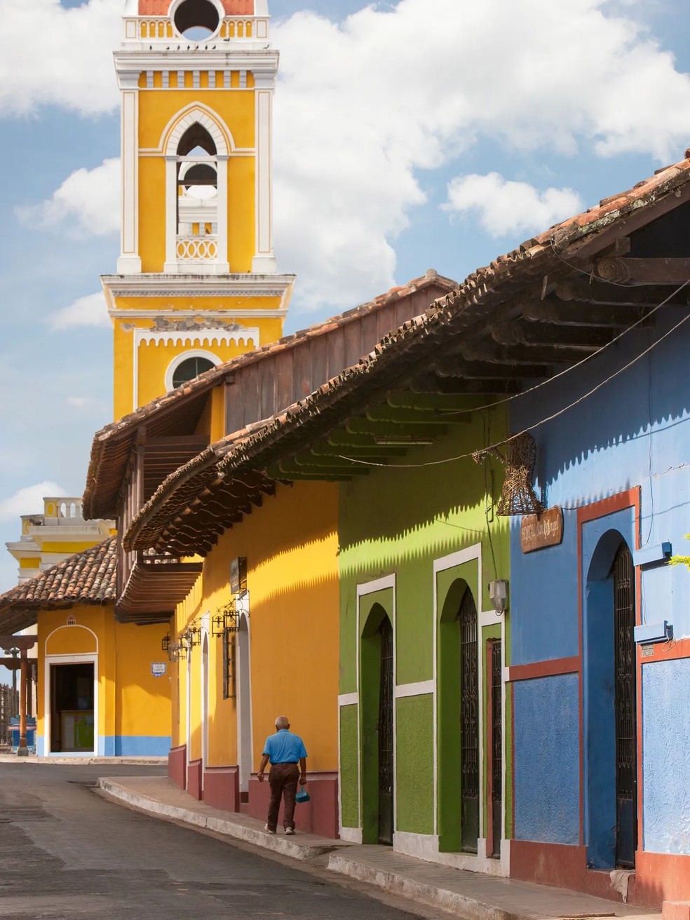 Fundada em 1524, Granada, na Nicarágua, é a cidade colonial espanhola mais antiga em funcionamento nas Américas — Foto: Getty Images