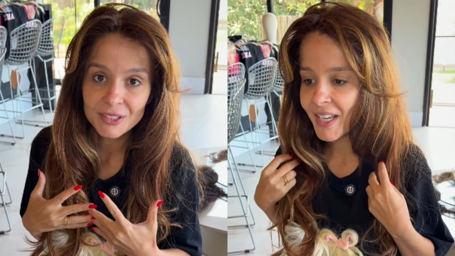 Maiara revela que chegou a ficar quase sem cabelo devido à alopecia: “Não tive coragem de mostrar”