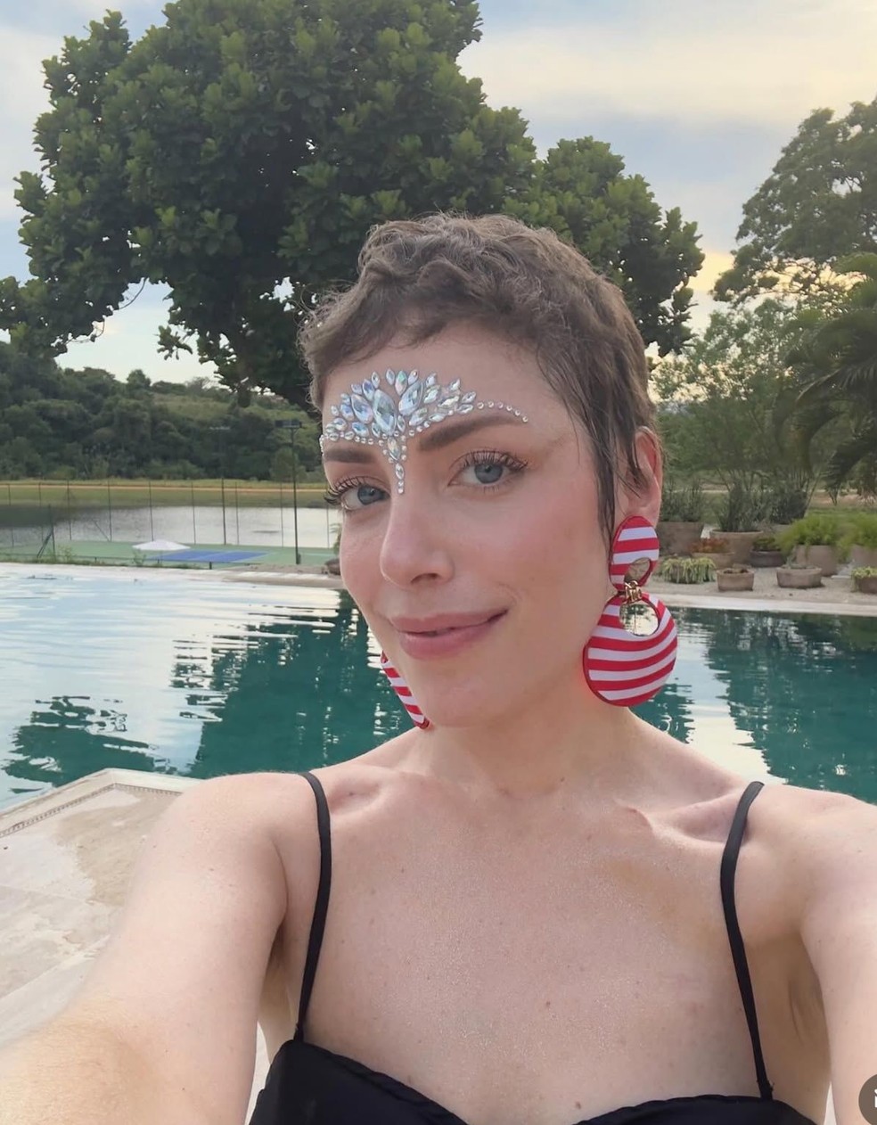 Fabiana Justus curte o Carnaval — Foto: Reprodução/Instagram